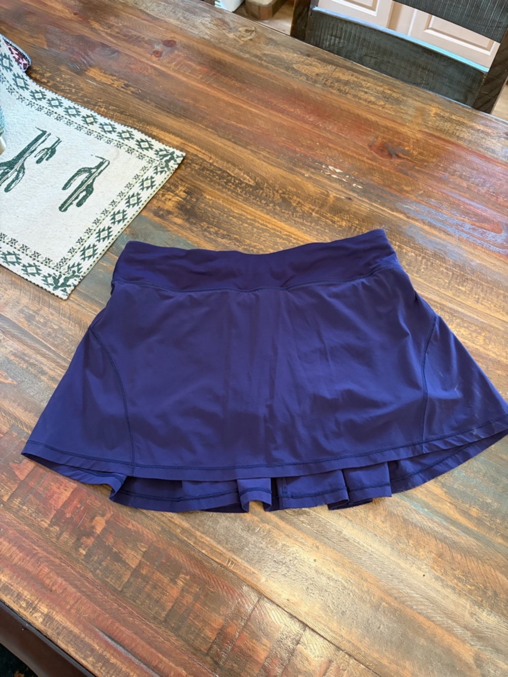 Lululemon athletica Deep Purple Circuit Breaker skirt, 8 Tall